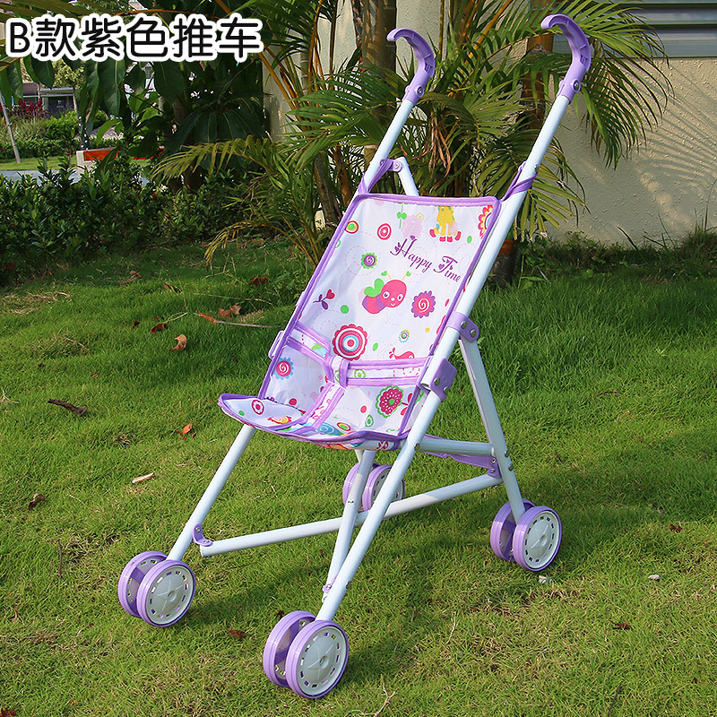 Cochecito de bebé de hierro al por mayor directo con muñeca de simulación