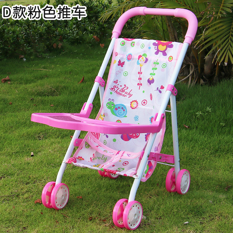 Cochecito de bebé de hierro al por mayor directo con muñeca de simulación