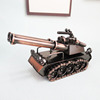 Metal tank, creative minifigure for living room, decorations