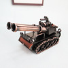 Metal tank, creative minifigure for living room, decorations