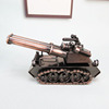 Metal tank, creative minifigure for living room, decorations