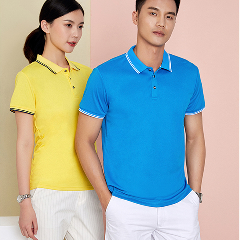 Alta-Polo de secado rápido de gama alta camiseta logotipo personalizado camisa cultural camisa publicitaria ropa de trabajo personalizada ropa de grupo al por mayor