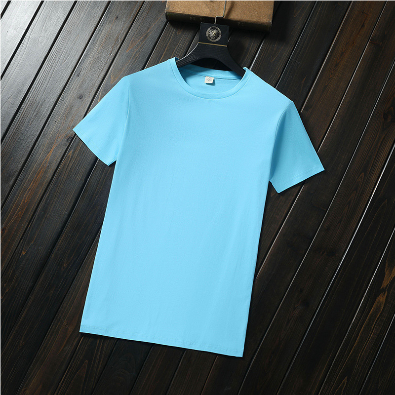 Camiseta de cuello redondo de algodón logotipo personalizado camisa cultural camisa de publicidad camisa de polo manga corta ropa de trabajo personalizada ropa de grupo al por mayor image 4