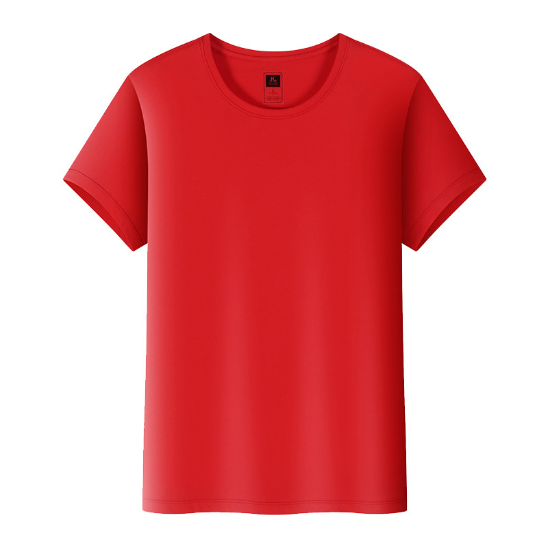 Cuello redondo de alta gama Camiseta de manga corta Logotipo personalizado Camisa cultural Camisa de publicidad Camisa de polo Ropa DE TRABAJO personalizada Ropa de grupo al por mayor image 6