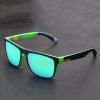 彩虹桥 Polarized sunglasses color -filled external trade glasses color shelf D1911