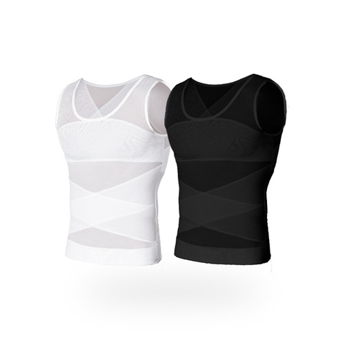 Bestselling body shaper men's invisible abdominal corset shaping vest beer belly big belly nemesis waist cincher shaping garment