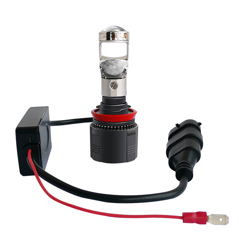 Y9 car LED headlight fisheye lamp 9005 H11 H7 H4 bifocal small lens far and near integrated lamp A80