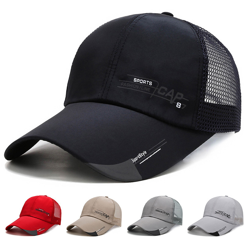 Heren baseball cap zonbescherming brede rand outdoor pet_voghion.com