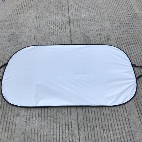 Car sun visor customized sun visor printed logo advertising 140*80cm summer sun protection car snow visor wholesale