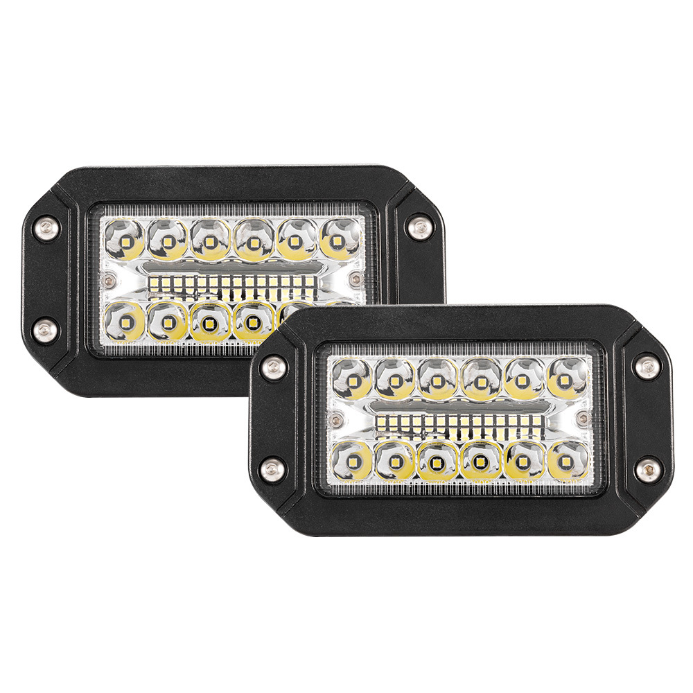 Plastic shell 6-inch 26 lamp beads three rows LED spotlight car off-road modification headlight LED work light