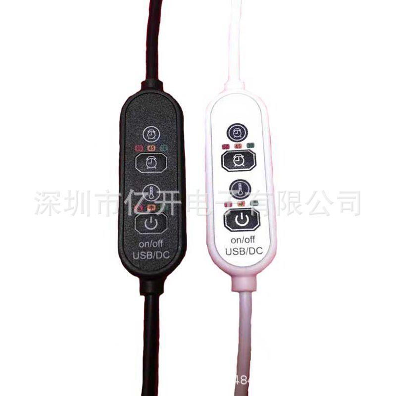 3.7V-12V Online Three-Speed Temperature Control Timer Switch Electric Heating Product Temperature Control Switch Small Adjustable High, Medium and Low