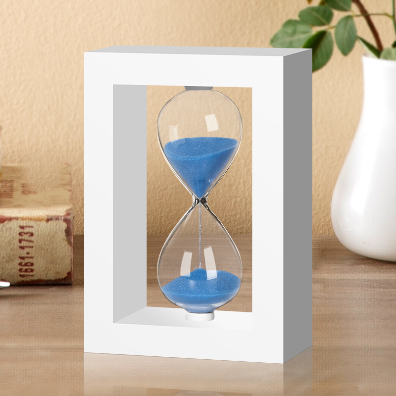 Colorido arena reloj de arena temporizador tiempo 5/10/15/30 minutos hogar creativo personalizado simple moderno regalo