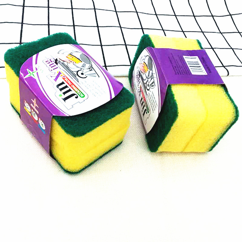 Esponja Limpiadora de Cocina 2 Piezas, de Esponja, Remoción de Manchas, para Ollas y Vajilla image 3