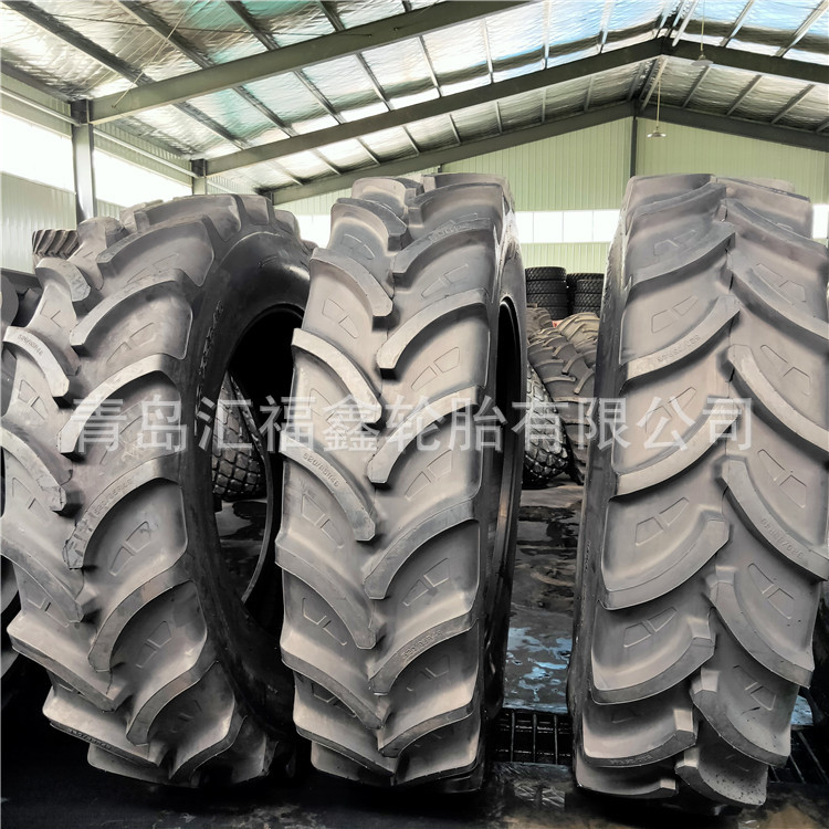 供应大马力拖拉机轮胎20.8R46采棉机子午线人字轮胎520/85R46
