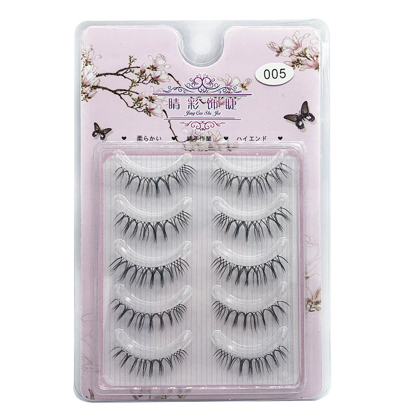 Transparent lengthening long false eyelashes for eyelashes