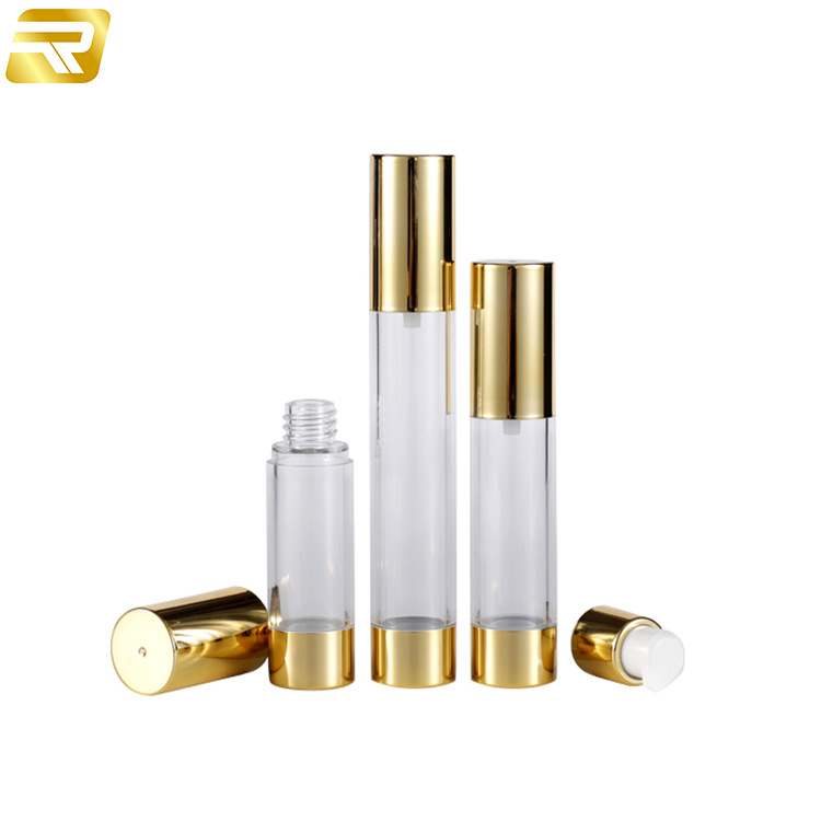 化妆品包装 乳液喷雾真空分装瓶15ml/20ml/30ml 按压泵 UV