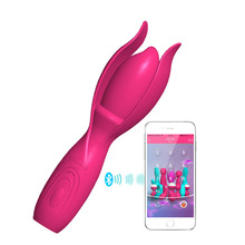 曼诺 塔妮APP 智能手机充电全包胶AV棒震动棒女用自慰器