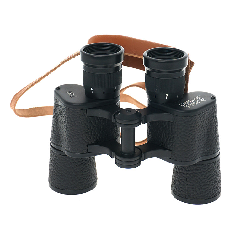双筒望远镜7×30高清高倍户外望远镜黑色全金属62式厂家户外风景