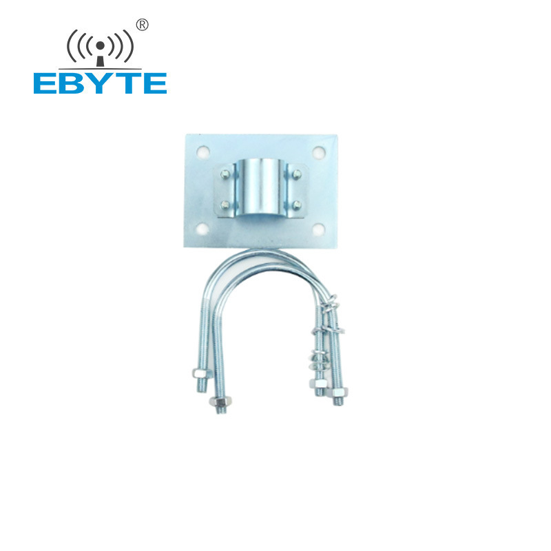 亿佰特433MHz玻璃钢天线安装夹码外置防水防风数传电台模块
