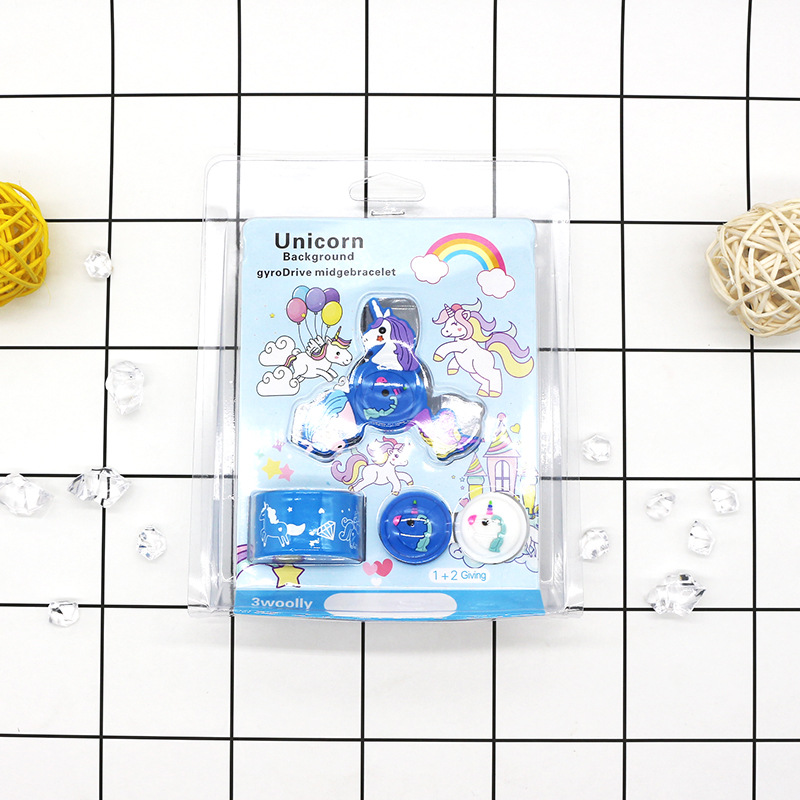 Pulsera de aceite esencial de planta coreana, pulsera de reloj, anillo de papa, giroscopio giratorio para niños, brazalete para niños