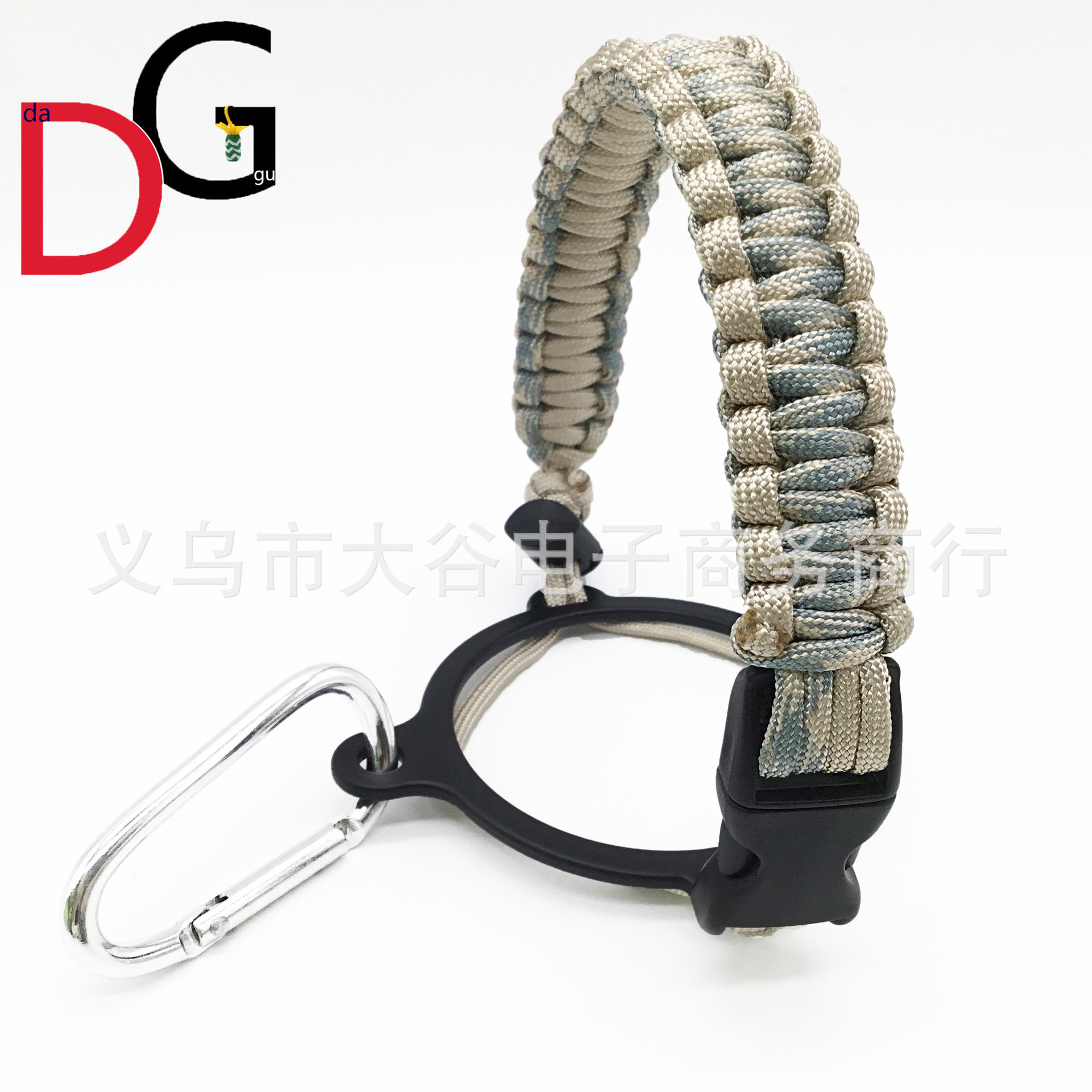 Amazon hidro frasco espacio olla llevar cuerda boca ancha taza de agua cuerda trenzada hervidor llevar cuerda portátil