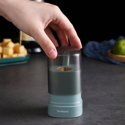 Kitchen ins creative toothpick box household automatic pop-up toothpick storage box living room push-type portable toothpick holder
