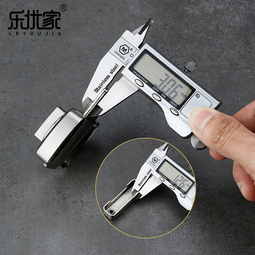 Zinc alloy small latch door buckle door latch door latch new thickened anti-theft hasp surface-mounted wooden door latch lock