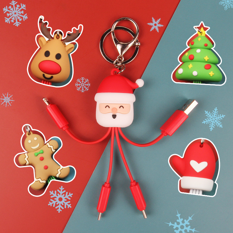 Creative cartoon universal handheld keychain
