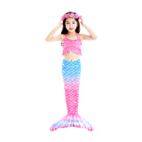 Детский купальник, комплект, детская одежда, европейский стиль, 3 предмета