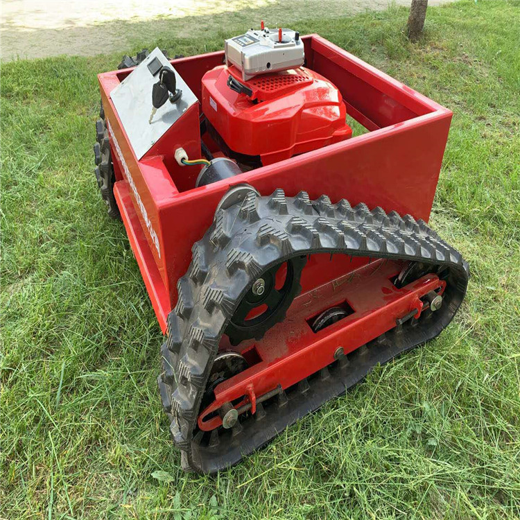 济宁生产 油电遥控履带割草机 两驱两用剪草机 无人驾驶除草机