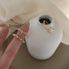 Brand ring, fashionable retro zirconium from pearl, does not fade, Japanese and Korean, simple and elegant design, wholesale