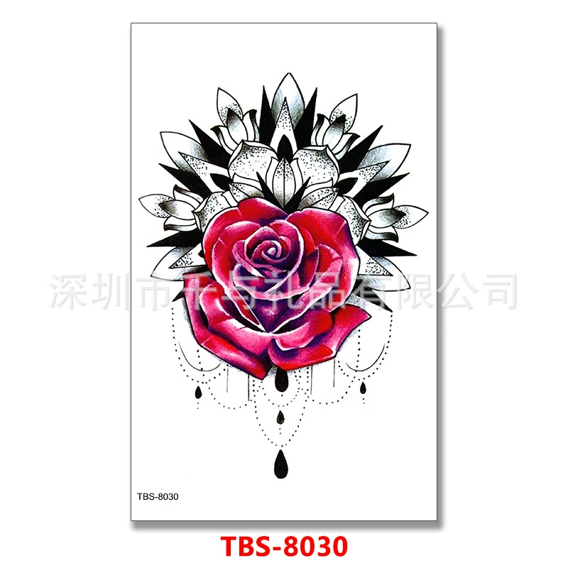 Поставщик производителю тотем большой цветок рука рука половина-руки тату Stickers тату наклейки