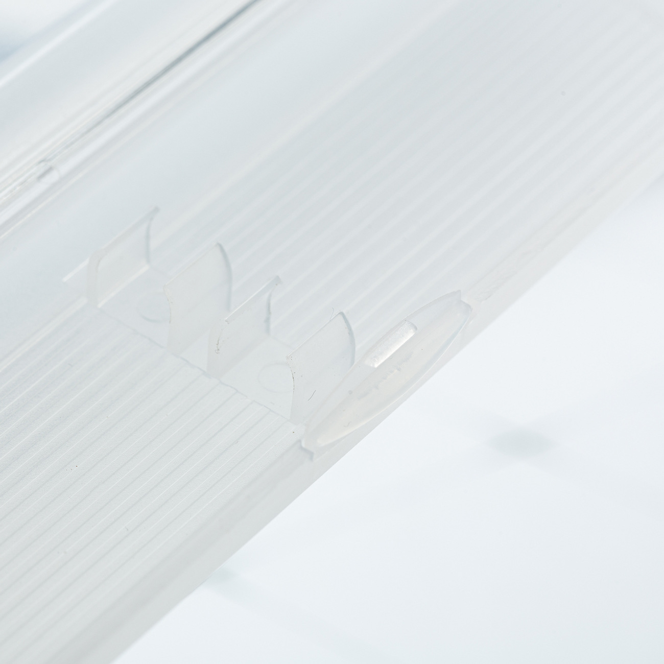 Acrílico de plástico transparente de cristal caja de la pluma de diamante caja de embalaje de plástico caja de la pluma de regalo en stock logotipo imprimible