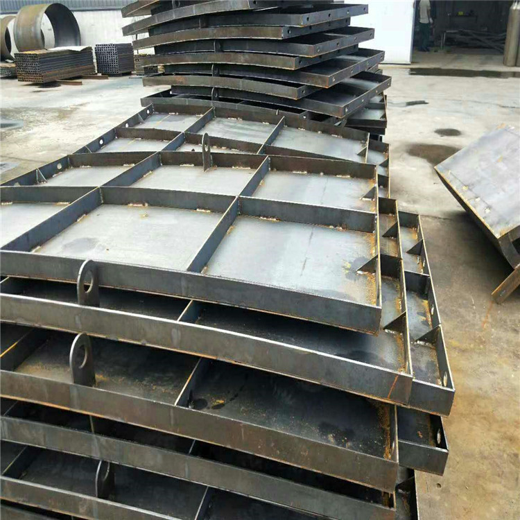 预制遮阳板的模具 高铁铁路桥梁遮板钢模具 遮板钢模具厂家