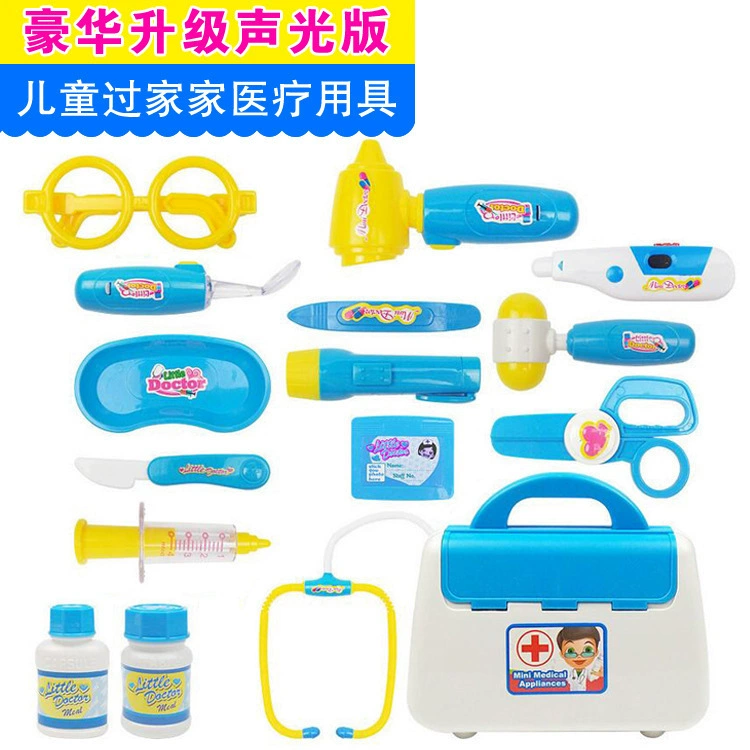 Маленький мальчик девочка доктор медсестра инъекционная бутылка 20 костюм детские дети игровой дом аптечка игрушки