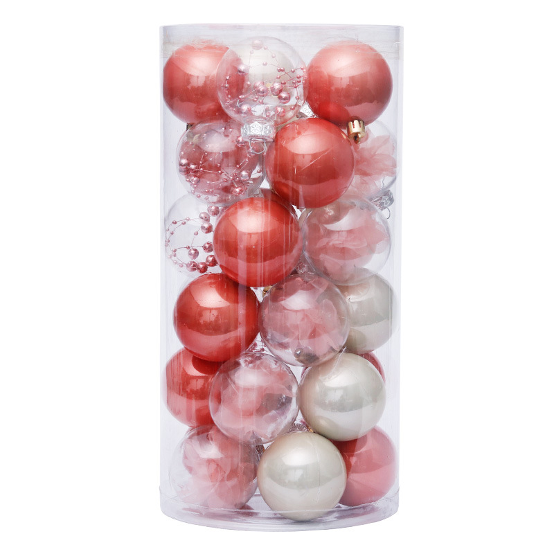 Adornos navideños bola 6cm árbol