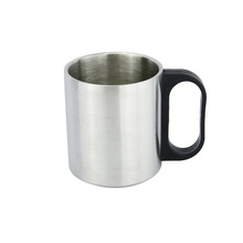 定制厂家直接供应水杯双层不锈钢咖啡杯小口杯广告杯