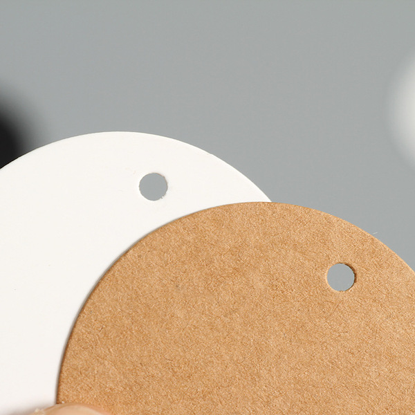 round leather universal design cards