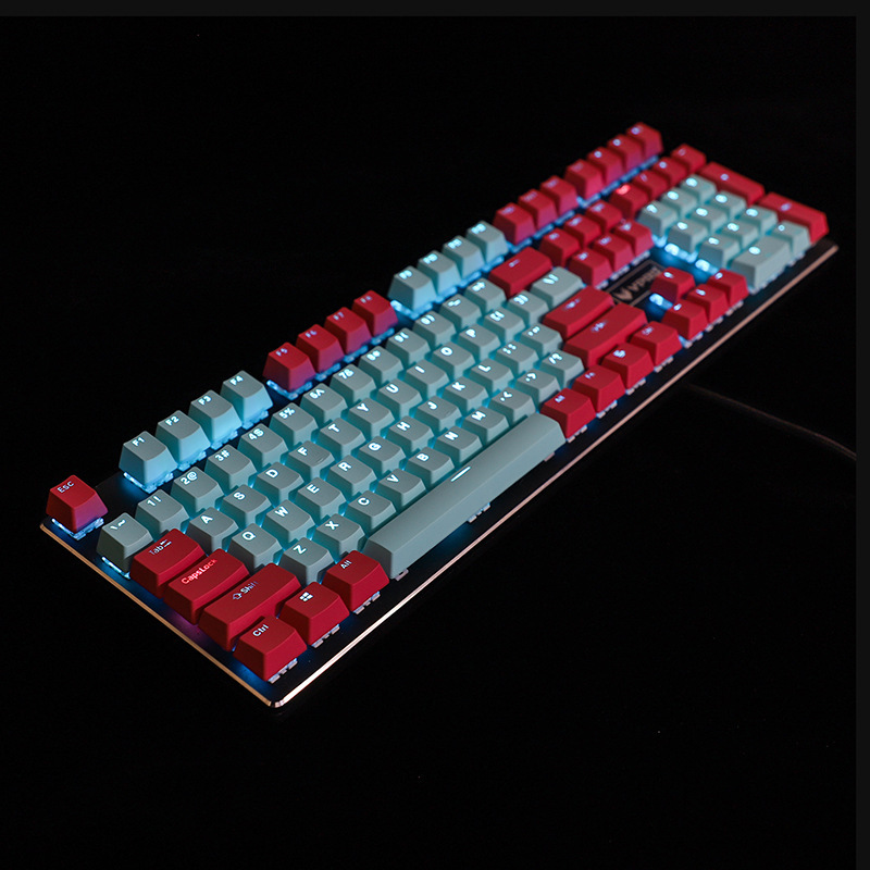 Pbt Two-Color Translucent Standard Height Keycaps with Mx Miami Color Print 108 104 87 8.0 9.0 Keycaps Pbt Two-Color Translucent Standard Height Keycaps with Mx Miami Color Print 108 104 87 8.0 9.0 Keycaps