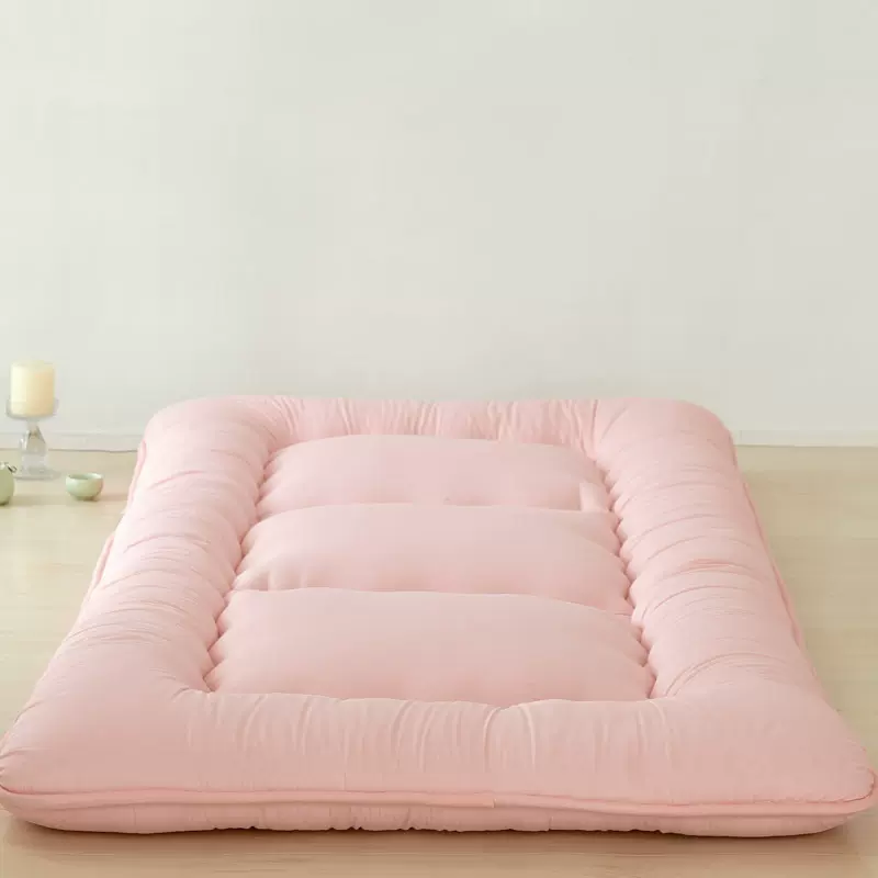 日式榻榻米床垫子单双人折叠加厚床褥地铺四季隔凉宿舍垫