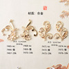 DIY jewelry material making costume court elements hair accessories accessories new alloy symmetrical branches direct supply