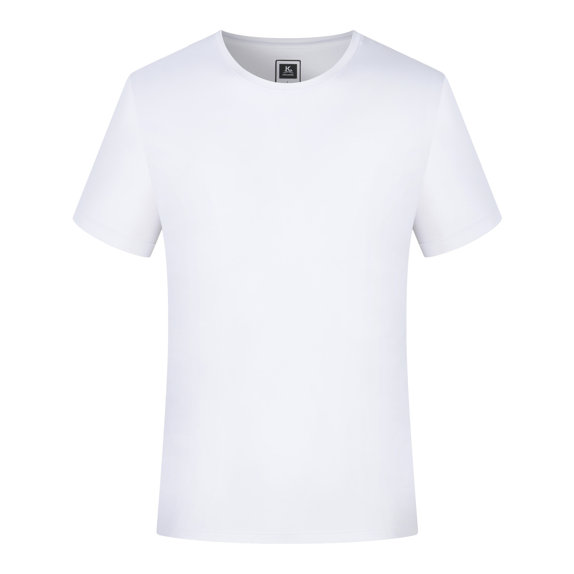 Cuello redondo de alta gama Camiseta de manga corta Logotipo personalizado Camisa cultural Camisa de publicidad Camisa de polo Ropa DE TRABAJO personalizada Ropa de grupo al por mayor image 7