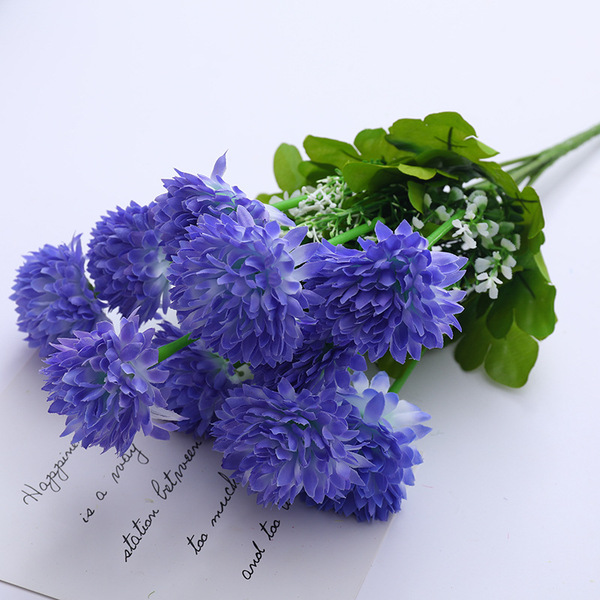 Simulation chrysanthemum Qingming flower bouquet plastic flower ball…
