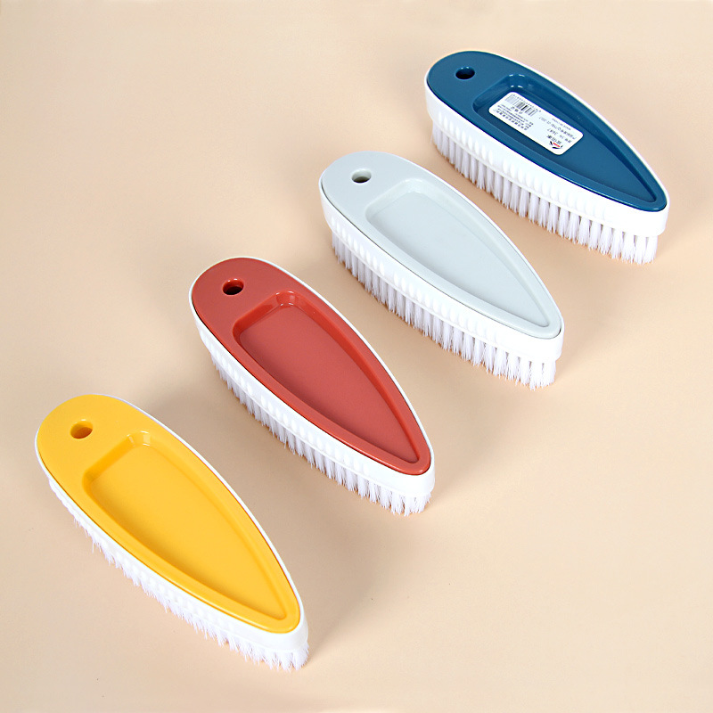 Grandes almacenes, uso diario, nuevo estilo, combinación de carcasa de plástico, cepillo de limpieza, cepillo de zapatos, cepillo de lavandería de cerdas para ropa al por mayor