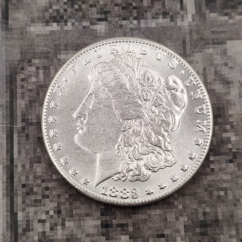 白铜26.7克美国摩根28个年号1978-1904  1921五个版本厂家批