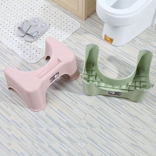 Thickened Toilet Seat Ring Foot Stool Plastic Children's Bathroom Toilet Seat Stool Toilet Foot Pedestal Small Stool Manufacturer Wholesale