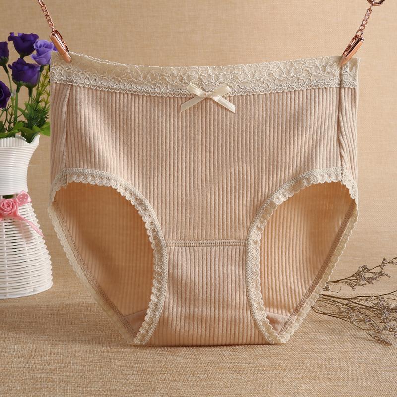 High waist cotton underwear female lace comfortable abdominal pants Japanese seamless women underwear manufacturers direct tail clearance
