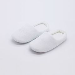 酒店珊瑚絨拖鞋高檔加厚防滑水室內美容院客房秋冬星級船鞋定logo