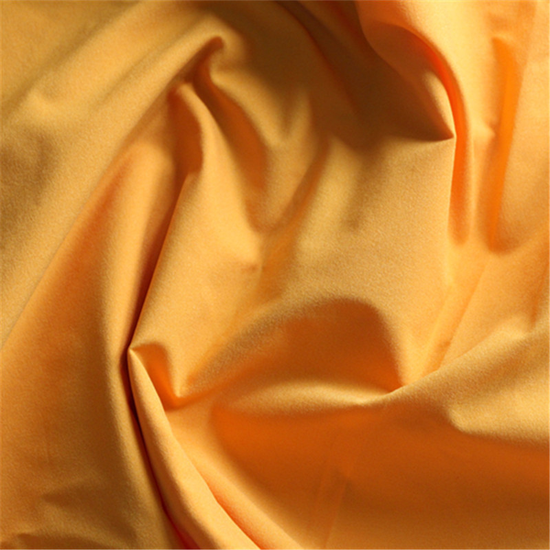 现货2无氨纶弹力棉感防泼水消光抗皱棉服羽绒服风衣夹克裤子面料