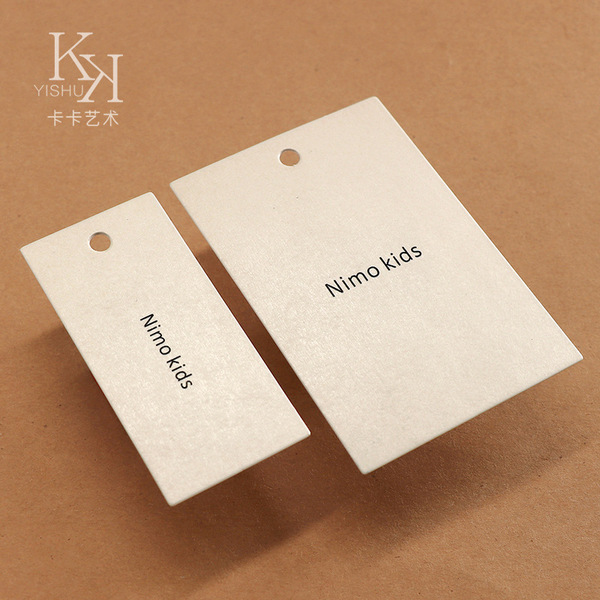 Women's tag small fresh clothing store price label paper printing…